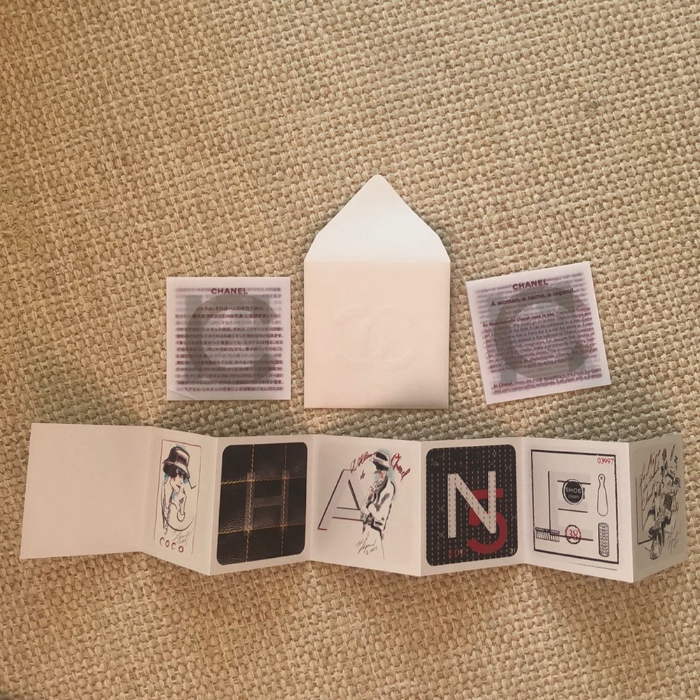Chanel booklet